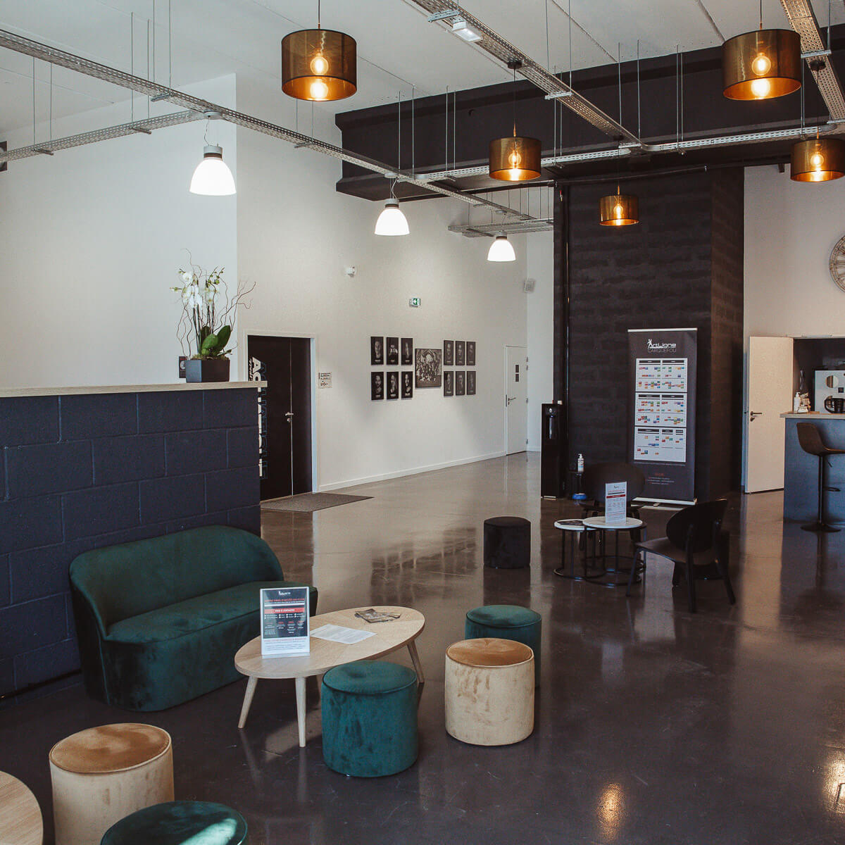 L'espace lounge de Artligne à Carquefou
