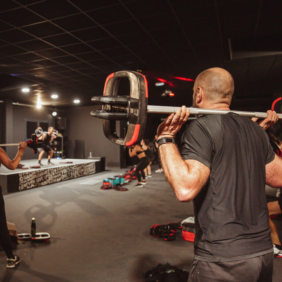 Séance de bodypump à Artligne à Carquefou