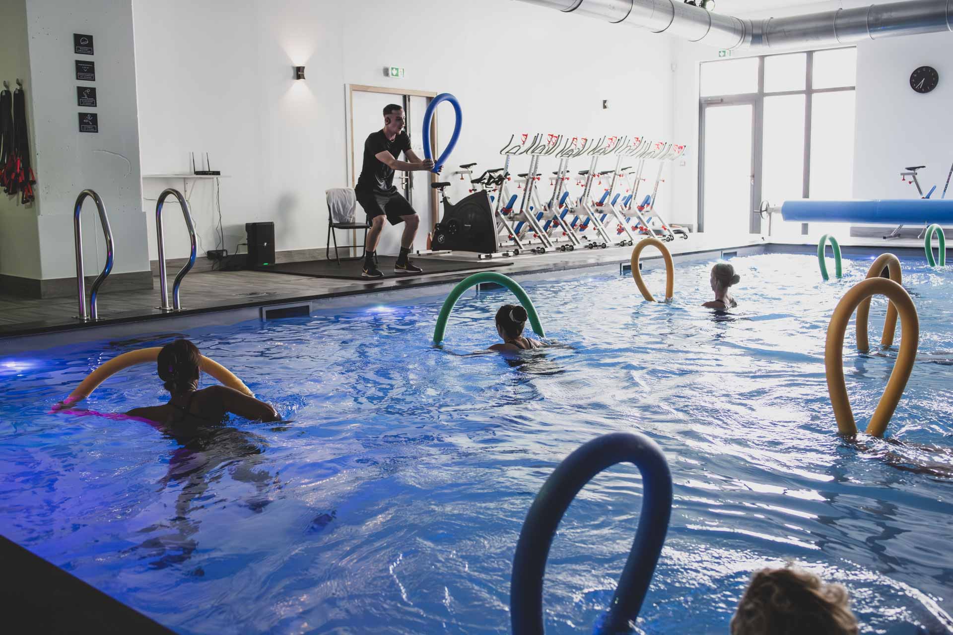 La piscine de la salle de sport Artligne